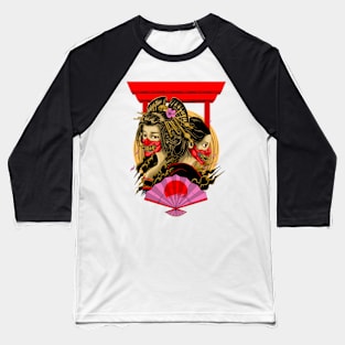 Geisha Baseball T-Shirt